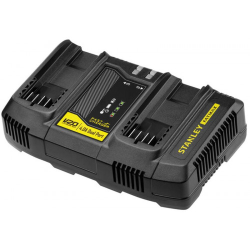 Stanley SFMCB24 FatMax Double chargeur V20 4A Stanley SFMCB24 FatMax Double chargeur V20 4A