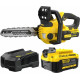 Stanley SFMCCS630M1 FatMax V20 Tronçonneuse a batterie 30cm (18V/1x4,0Ah)