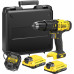 Stanley SFMCD711D2K-QW FatMax Perceuse-visseuse a percussion (50Nm/18V/2x2,0Ah), coffret