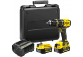 Stanley SFMCD721M2K-QW V20 Perceuse visseuse a percussion (80Nm/18V/2x4,0Ah), coffret