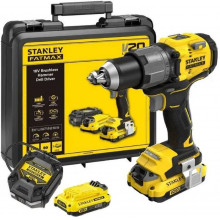 Stanley SFMCD725D2K-QW FatMax V20 Perceuse visseuse (80Nm/18V/2x2,0Ah), mallette