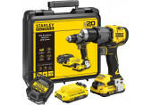 Stanley SFMCD726D2K-QW FatMax V20 Perceuse visseuse a percussion (80Nm/18V/2x2,0Ah)