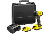 Stanley SFMCF810D2K-QW FatMaxV20 Visseuse a chocs (18V/2x2,0Ah), coffret