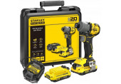 Stanley SFMCF830D2K FatMax Visseuse a impacts 1/4" (18V/2x2,0Ah), mallette