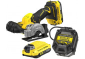 Stanley SFMCM300D2-QW FatMax V20 Coupeuse universelle (76mm/18V/2x2,0Ah)