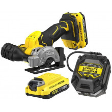 Stanley SFMCM300D2-QW FatMax V20 Coupeuse universelle (76mm/18V/2x2,0Ah)