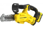 Stanley SFMCPS415D1-QW FatMax V20 Scie d'élagage (15cm/18V/1x2,0Ah)