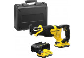 Stanley SFMCS310D2K FatMax V20 Scie sabre (18V/2x2,0Ah), coffret