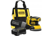 Stanley SFMCW220D1S FatMax V20 Ponceuse excentrique sans fil 125mm (18V/1x2,0Ah), dans sac
