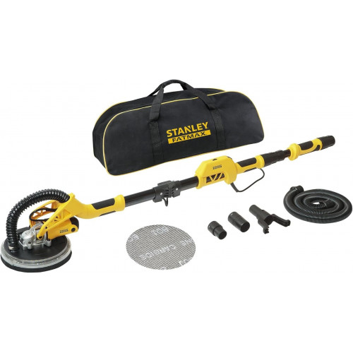 Stanley SFMEE500S-QS FatMax Ponceuse télescopique pour plaquiste (750W/225mm)