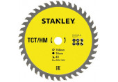 Stanley STA13105-XJ Lame de scie pour bois 160x16mm, 40 dents