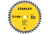 Stanley STA13145-XJ Lame de scie pour bois 190x16mm, 40 dents
