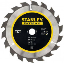 Stanley STA15315-XJ Lame de scie pour bois 190x16mm, 18 dents
