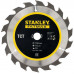 Stanley STA15315-XJ Lame de scie pour bois 190x16mm, 18 dents