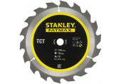 Stanley STA15370-XJ Lame de scie pour bois 190x16mm, 18 dents