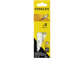 Stanley STA21192 Lames de scie HAS pour bois, bois avec clous, plastique, 152mm, lot de 2