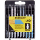 Stanley STA28050- XJ 10 lames en T pour scie sauteuse – HCS-HSS, pour bois et métal