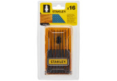 Stanley STA28160-XJ 16 lames en T pour scie sauteuse – HCS-HSS, pour bois et métal