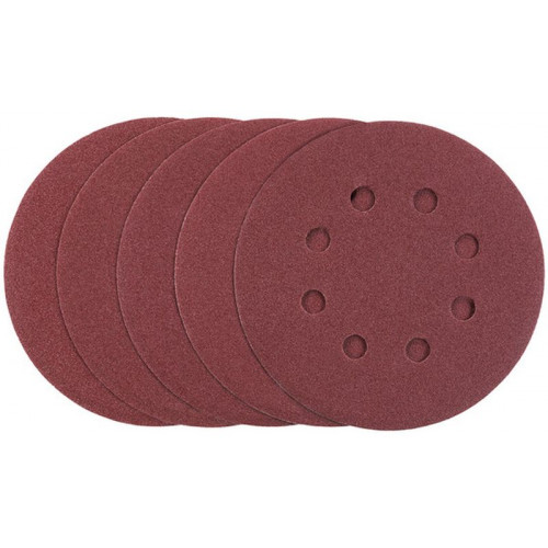 Stanley STA32037-XJ Disque abrasif 125mm, P120, 5 pieces Stanley STA32037-XJ Disque abrasif 125mm, P120, 5 pieces