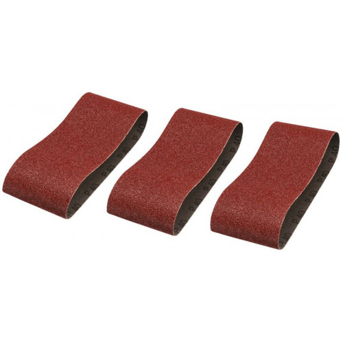 Stanley STA33091-XJ Bandes abrasives 75x457mm, P40, lot de 3 Stanley STA33091-XJ Bandes abrasives 75x457mm, P40, lot de 3