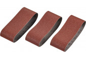 Stanley STA33096-XJ Bandes abrasives 75x457mm, P60, lot de 3