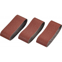 Stanley STA33096-XJ Bandes abrasives 75x457mm, P60, lot de 3