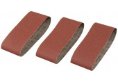 Stanley STA33106-XJ Bandes abrasives 75x457mm, P100, lot de 3