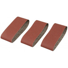 Stanley STA33106-XJ Bandes abrasives 75x457mm, P100, lot de 3