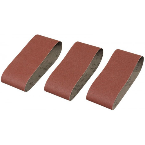 Stanley STA33111-XJ Bandes abrasives 75x457mm, P150, lot de 3 Stanley STA33111-XJ Bandes abrasives 75x457mm, P150, lot de 3