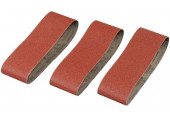Stanley STA33186-XJ Bandes abrasives 75x533mm, P60, lot de 3