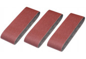 Stanley STA33191-XJ Bandes abrasives 75x533mm, P80, lot de 3
