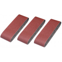 Stanley STA33191-XJ Bandes abrasives 75x533mm, P80, lot de 3