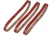 Stanley STA33376-XJ Bandes abrasives, P40, 13x455mm, lot de 3