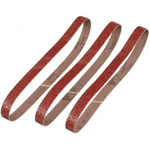 Stanley STA33376-XJ Bandes abrasives, P40, 13x455mm, lot de 3