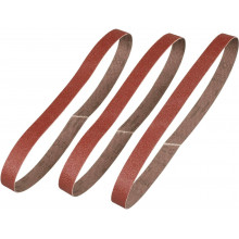 Stanley STA33381-XJ Bandes abrasives, P120, 13x455mm, lot de 3