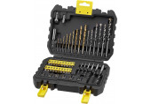 Stanley STA88546-XJ Set de 50 pieces comprenant forets, embouts de tournevis et douilles