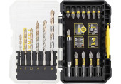 Stanley STA88552-XJ FatMax Set de 19 forets a maçonnerie de précision et embouts