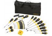 Stanley STHT0-62113 Kit outils tournevis de 42 pieces + sac bandouliere