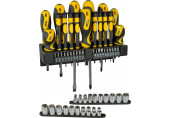 Stanley STHT0-62143 Jeu de tournevis, embouts et douilles 57pcs