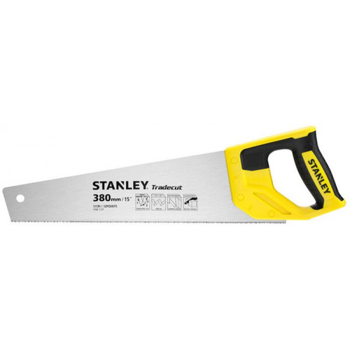 Stanley STHT20349-1 Tradecut Scie égoine 11TPI x 380mm Stanley STHT20349-1 Tradecut Scie égoine 11TPI x 380mm