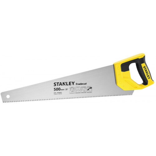 Stanley STHT20350-1 Tradecut Scie égoine 8TPI x 500mm Stanley STHT20350-1 Tradecut Scie égoine 8TPI x 500mm