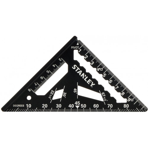 Stanley STHT46100-0 Équerre de charpentier en aluminium 110mm Stanley STHT46100-0 Équerre de charpentier en aluminium 110mm