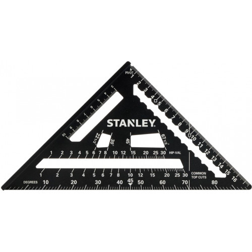 Stanley STHT46101-0 Équerre de charpentier en aluminium 180mm Stanley STHT46101-0 Équerre de charpentier en aluminium 180mm