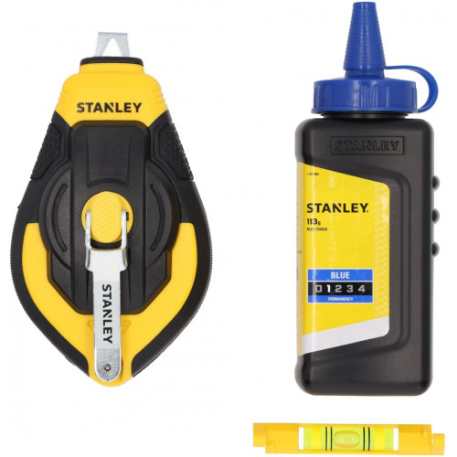 Stanley STHT47312-0 Kit cordeau traceur 3:1, 30m Stanley STHT47312-0 Kit cordeau traceur 3:1, 30m