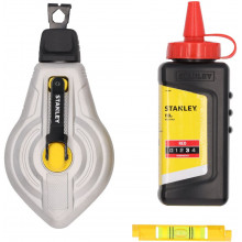 Stanley STHT47612-0 Kit cordeau traceur 6:1, 30m