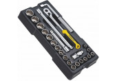 Stanley STMT1-74726 Transmodule Jeu de douilles 1/2", 12 pans, 23 pieces