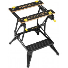 Stanley STST83400-1 FatMax Etabli etau pliable 2en1, 250 kg, 61 x 37 cm
