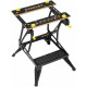 Stanley STST83400-1 FatMax Etabli etau pliable 2en1, 250 kg, 61 x 37 cm