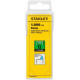 Stanley TRA704SST-0 Agrafes inox type G 4/11/140, 6mm, boite de 1000pcs