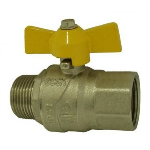 STENO vanne a boisseau sphérique pour gaz avec poignée papillon, 1", 03100100 STENO vanne a boisseau sphérique pour gaz avec poignée papillon, 1", 03100100